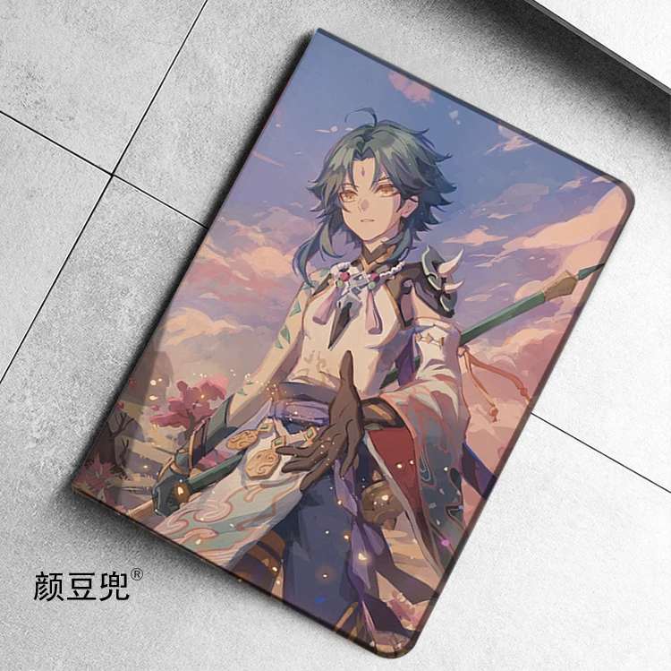 حافظة XIAO Anime Genshin Impact لجهاز iPad 10.2 8th Air 4 5 Mini 5 6 حافظة فاخرة من السيليكون لجهاز iPad Air 4 iPad Pro11 بوصة 12.9 2022