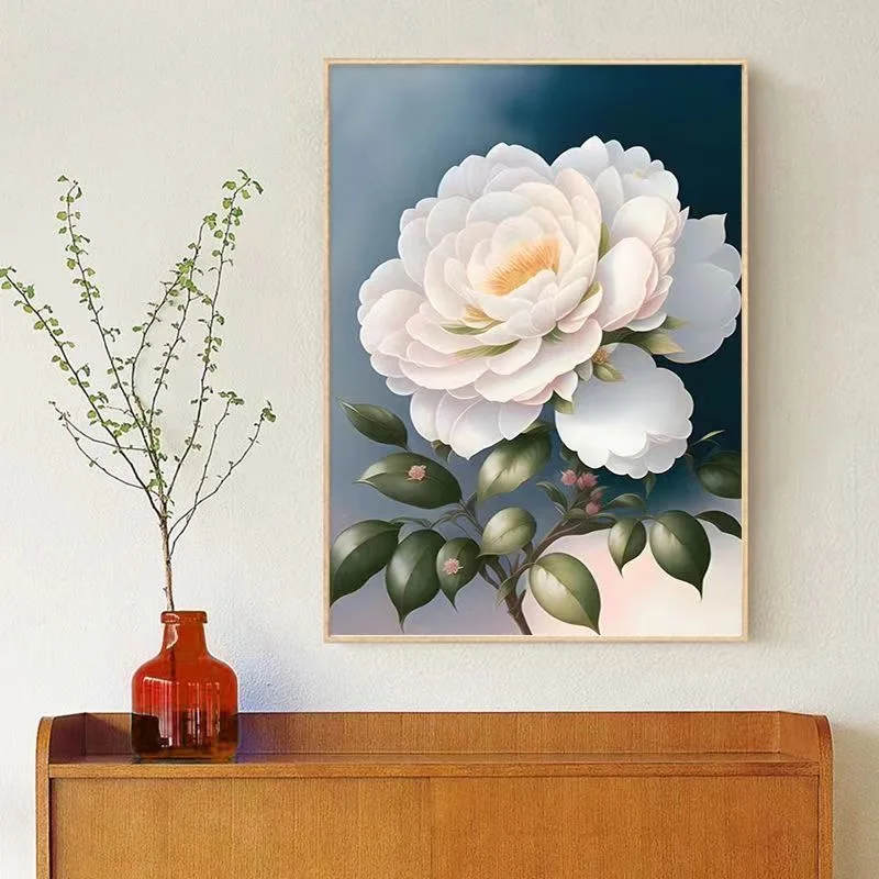 

A-0309 Elegant Rose Bouquet Oil Painting