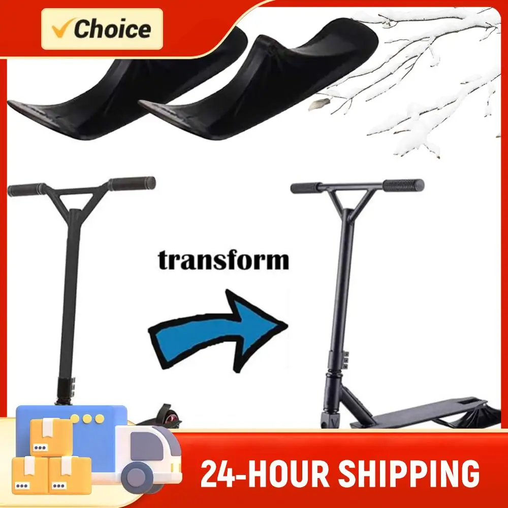 

1 Pair Scooter Sled Ski Sleigh Snow Sledge Board Set Ski Sledge Ski Scooter for Kids Outdoor Accessories