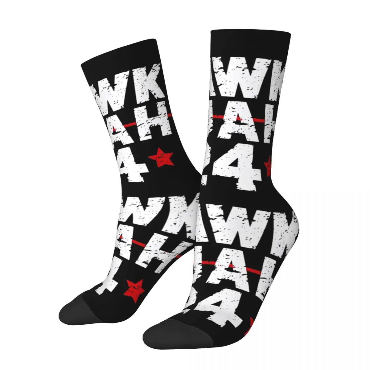 Fashion Men's Socks Novelty Hawk Tuah Funny Meme Sock Polyester Graphic Women Socks Spring Summer Autumn Winter