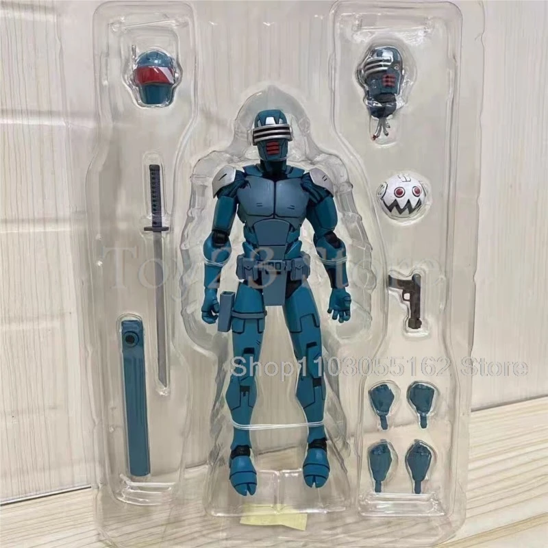 ของเล่นสะสมแอ็คชั่นฟิกเกอร์หุ่นยนต์ลาดตระเวนโรนินสุดท้ายจาก NECA ของแท้ อนิเมะ TMNT ตุ๊กตาโมเดล ของขวัญวันเกิด