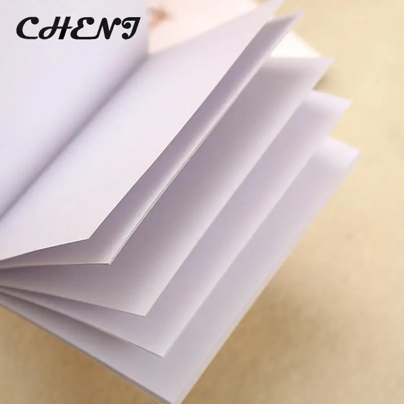 1 шт., карманный мини-блокнот с мультяшным рисунком