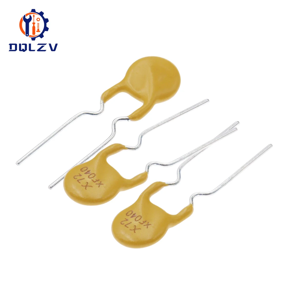 72V 0,4A 400MA PPTC rücksetzbare Sicherung RXEF040 XF040 Rastermaß 5mm