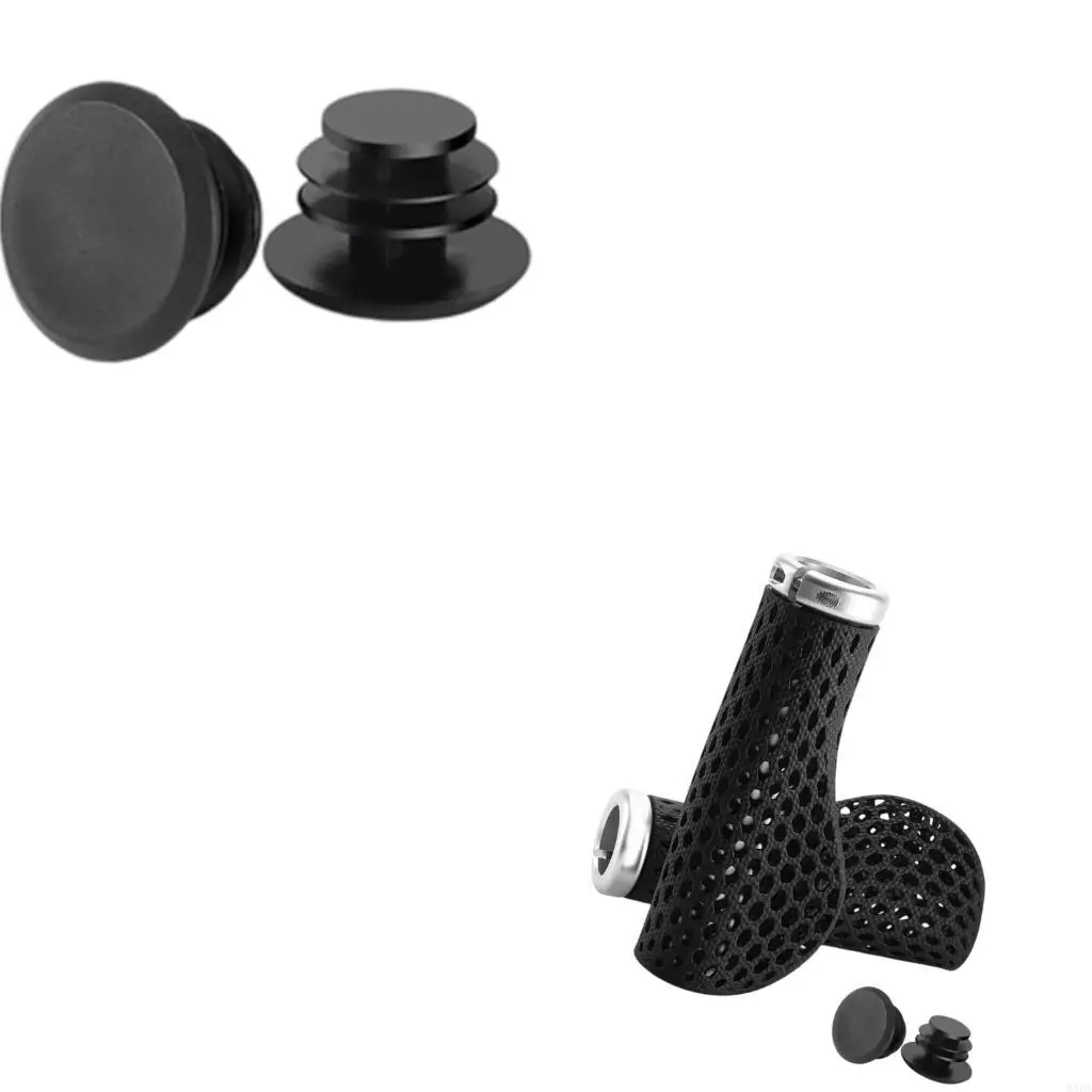 

1Pair Shock Absorption Handle Bar Cover Ergonomic Bicycles Handle Grips