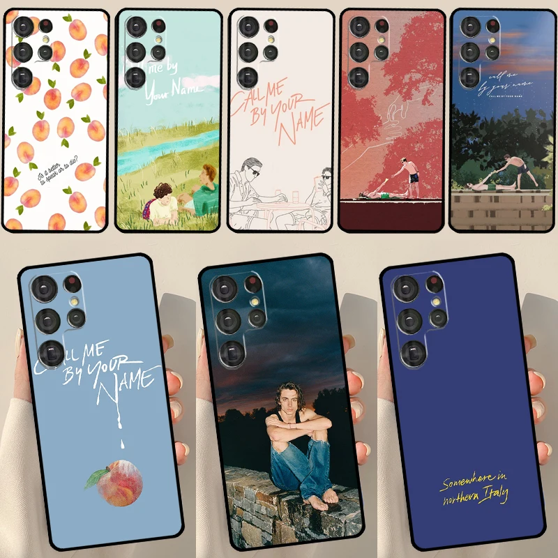 Call Me By Your Name Case For Samsung Galaxy S23 S21 S22 Ultra Plus S20 FE Note 20 Note 10 S8 S9 S10 Plus Cover