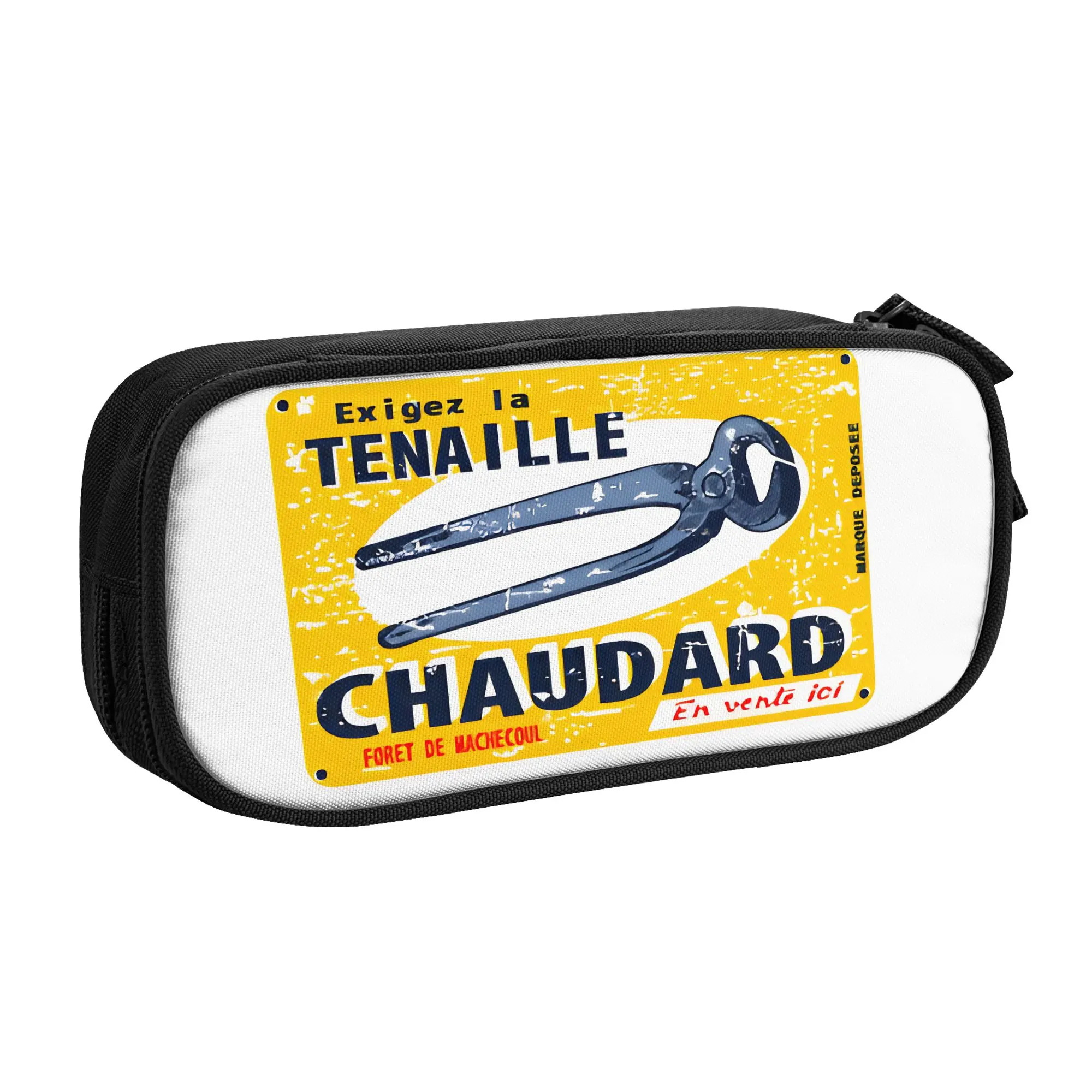 Quincaillerie Chaudard Vesoul Pencil Case Lovely Humor French Film Pen Holder Pencil Bags Big Capacity Pencil Pouch Stationery