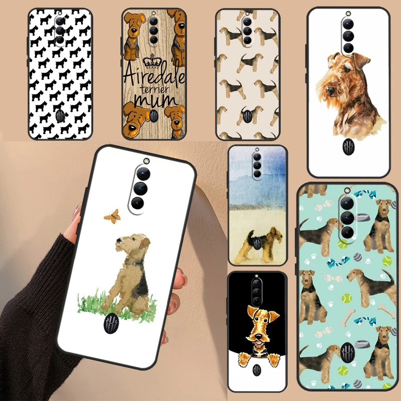 Airedale Terrier Dog Funda For Nubia Red Magic 8S Pro 6 7 6S 7S Pro 5G 5S 6R Red Magic 8 Pro Plus Phone Case