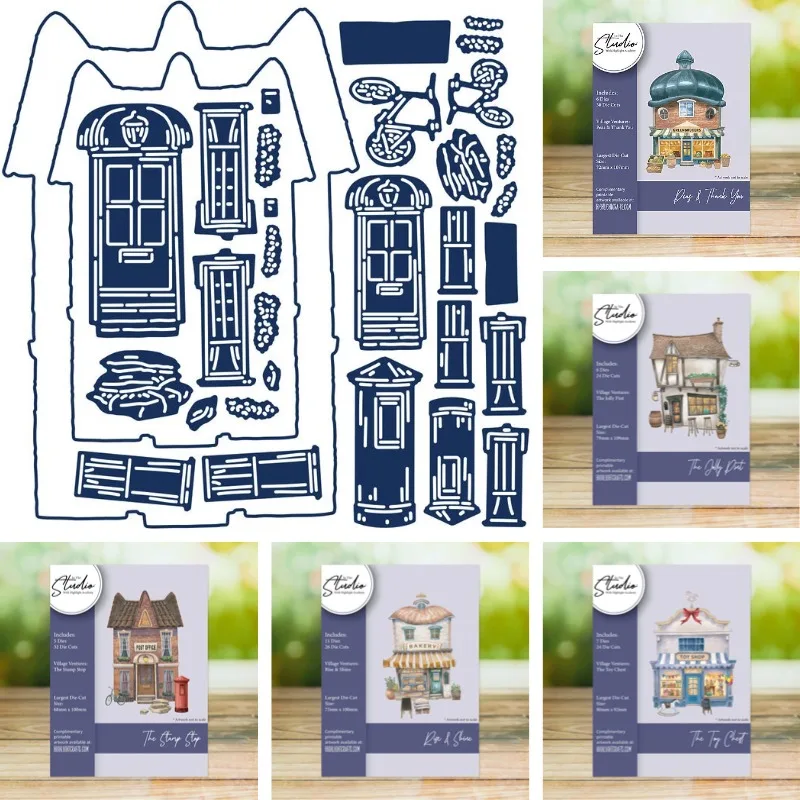 The Stamp Stop Toy Chest Cutting Dies Scrapbook Diary Decoration Stencil Embossing Template DIY Greeting Card Handmade 2026