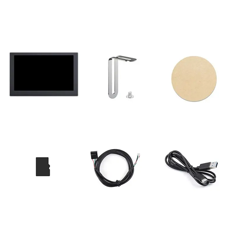 

5 Inch USB Chassis SUB Screen Table With Ambient 800X480 With Pickup Function Type-C One Line IPS Sub Screen