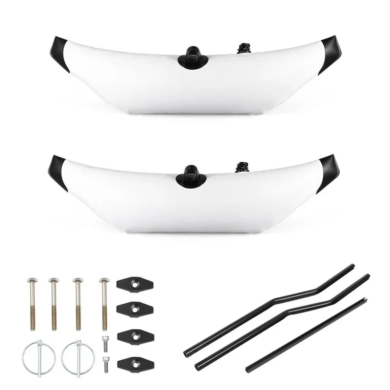 

PVC Inflatable Outrigger Water Float Set For Kayak Boat With Sidekick Arms Rod Canoe/Rowing Fishing Float Stabilizer System Kit