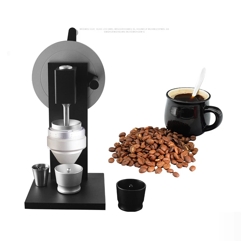 Industrial Large Manual Coffee Grinder 83MM Conical Stainless Steel Single-origin Coffee Espresso Hand Brew Hand Crack Mill