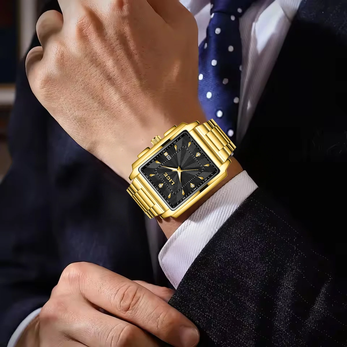 ساعة LIGE للأعمال العصرية للرج - مراجعة Smartwatch Branded Watches For Men وسعره
