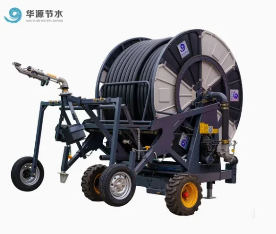Metallic Agricultural Farm Sprinkler Irrigation System with IoT Core Motor & Pump Durable Hose Reel