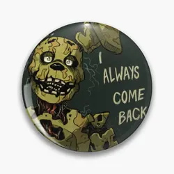 Springtrap Soft Button Pin Funny Lover Gift Badge Jewelry Metal Decor Cute Fashion Lapel Pin Collar Clothes Women Creative