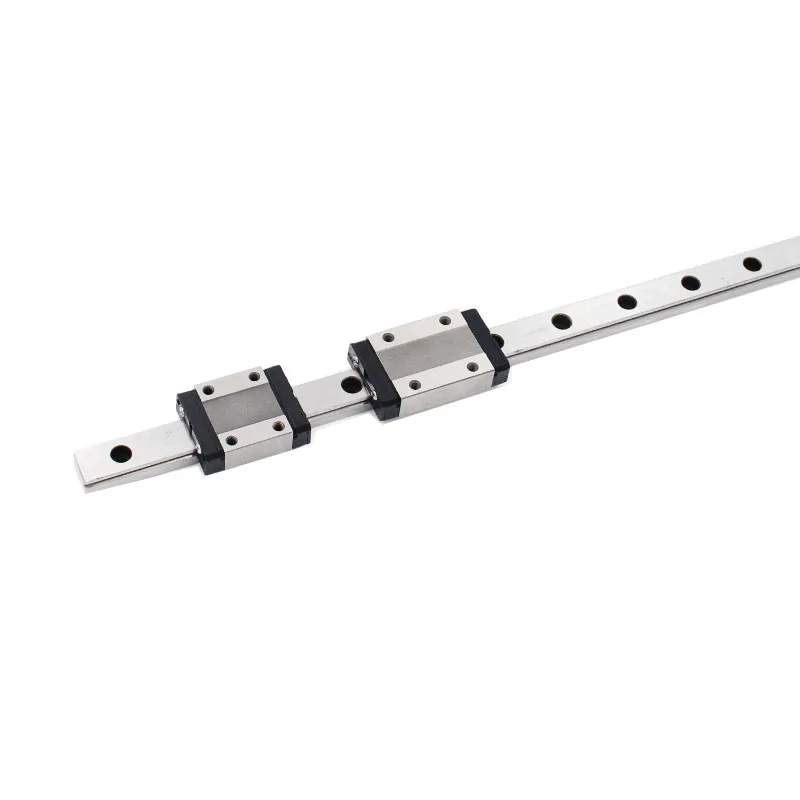 MGN9 MGN12 MGN15 MGN7 Miniature Linear Rail Slide 1 Linear Rail Guide +1 MGN Carriage Miniature Linear Rail Slide CNC X Y Z Axis
