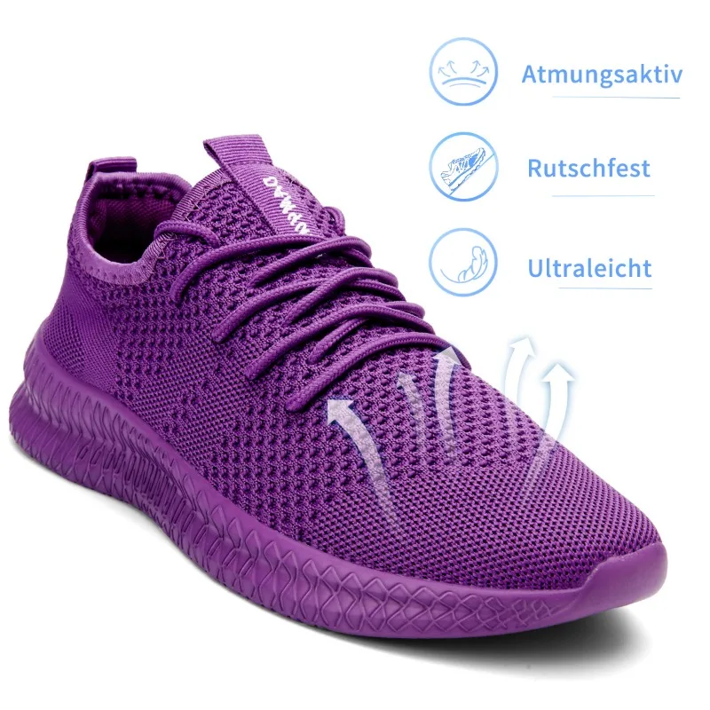 Women Casual Shoes Fashion Breathable Comfortable Walking Mesh Flat Vulcanize Shoe Size 42 Sneakers Tenis Zapatillas de Hombre