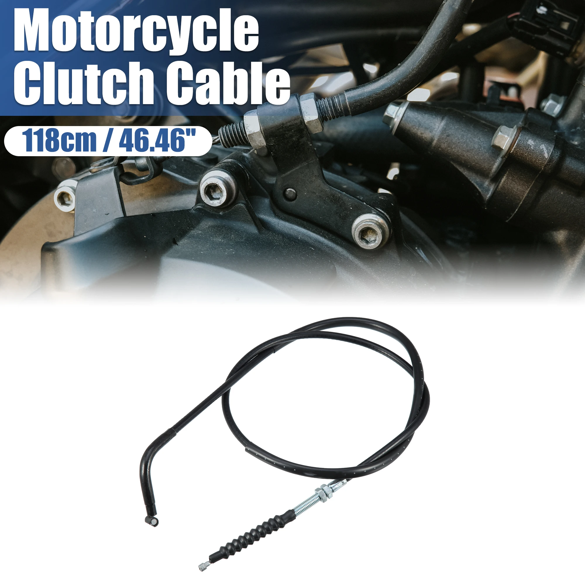 

Motoforti Motorcycle Clutch Cable Linkage Line 54011-0001 540110001 for Kawasaki KLR650 1987-2007