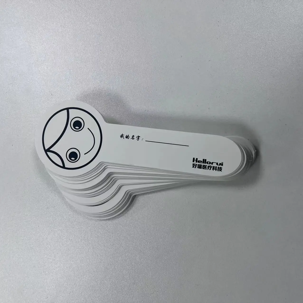 50PCS Disposable Handheld Occluder Handheld Eye Blocking Pad Vision Test Products