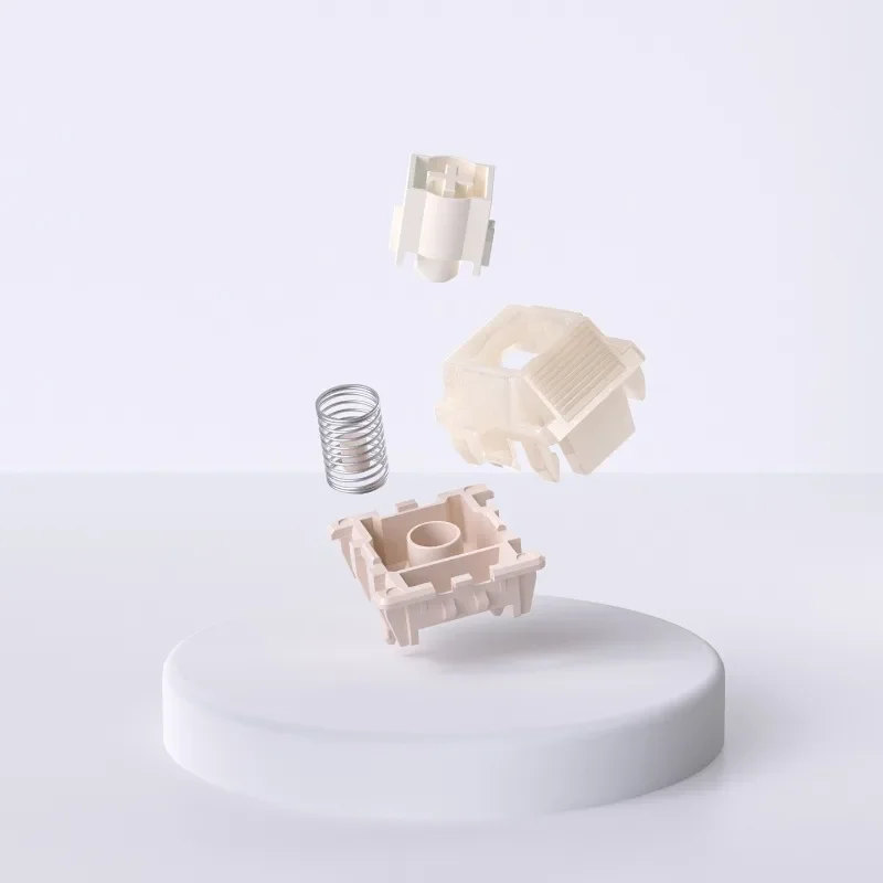 Mintcaps Ritz Switch R2 contraportada HIFI POM carcasa magnética para PC personalización adecuada para teclado de eje magnético RT de 0,01mm Gamer