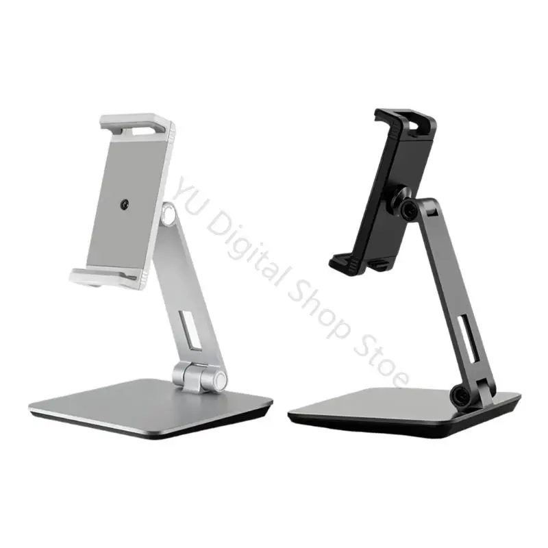 96BA Aluminium-Desktop-Tablet-Halter für 4,7 bis 12,9 Zoll große Handys, E-Reader, Gaming-Geräte – Detail 7