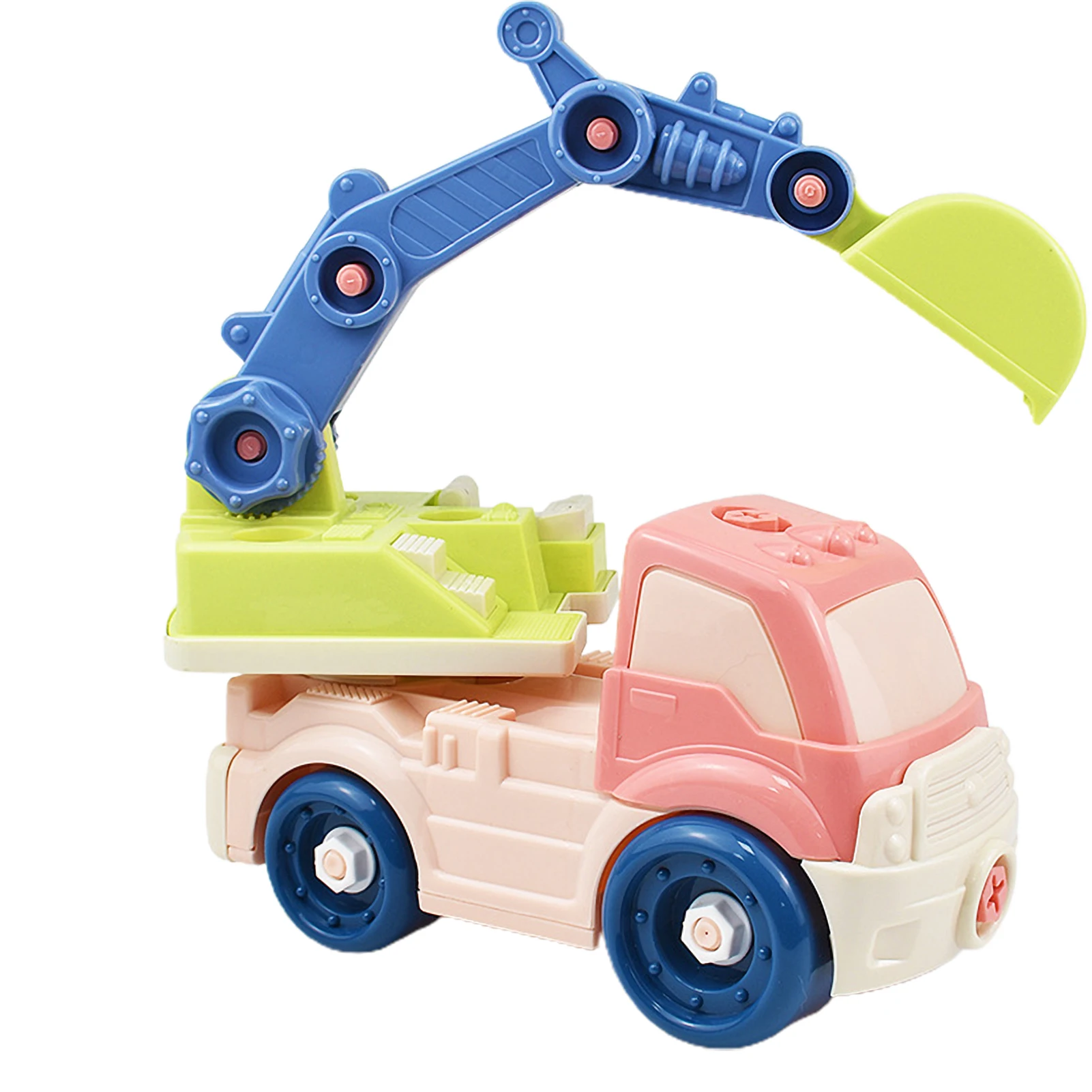 DIY Disassembly Load Unload Engineering Truck Car Model Educational Toys For Children Birthday Gift