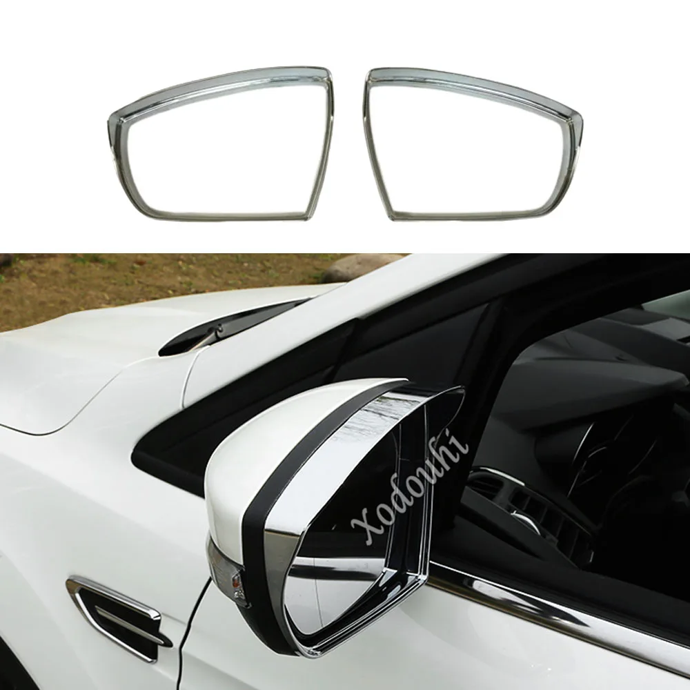 For Ford Kuga Escape 2013 2014 2015 2016 2017 2018 2019 2020 Car Rear Rearview Glass Mirror Rain Eyebrow Shield Sun Visor Shade