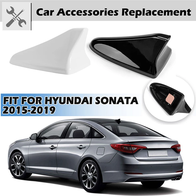 Rhyming Car Shark Fin Roof  Antenna Auto Signal Aerial Replacement Car Accessories Fit For Kia Optima Hyundai Sonata Genesis G80