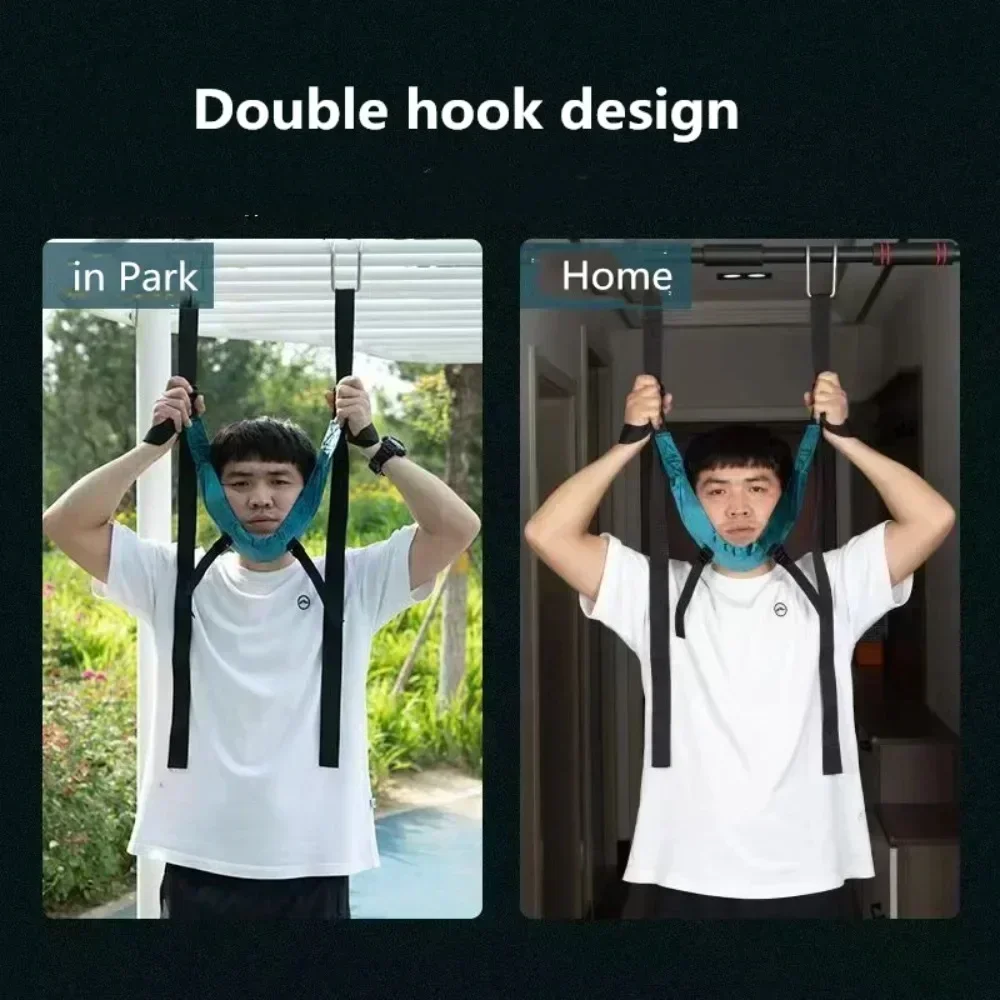 

Hanging Neck Stretching Cervical Spondylosis Treat Device Cervical Spine Orthosis Traction Belt Blue Cervical Neck Traction Belt