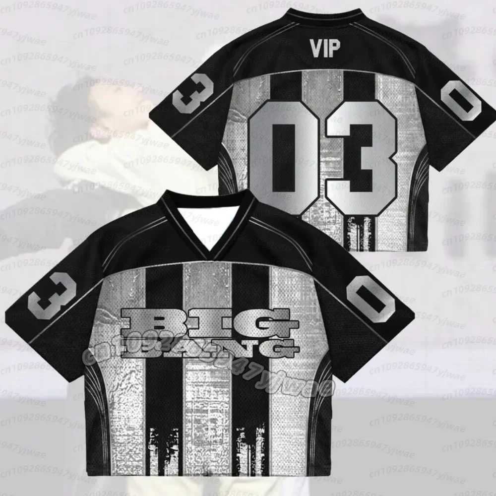 26 Herren Damen Bigbang 2026 World Tour Mixed Mesh Jersey Streetwear Konzert-Fan-Trikot T-Shirt Kurzarm-T-Shirt Herren Hoodies – Detail 9