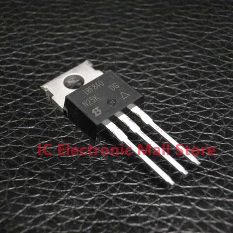 Transistor MOSFET d'origine, IRF840 IRF840PBF TO-220, 500V, 8A, neuf, 10 pièces