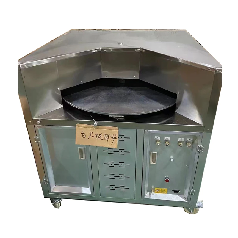 Powered Flatbread Pizza Oven Commercial Baking Machine for Arabic Pita Bread Naan Pizza Bakery Use