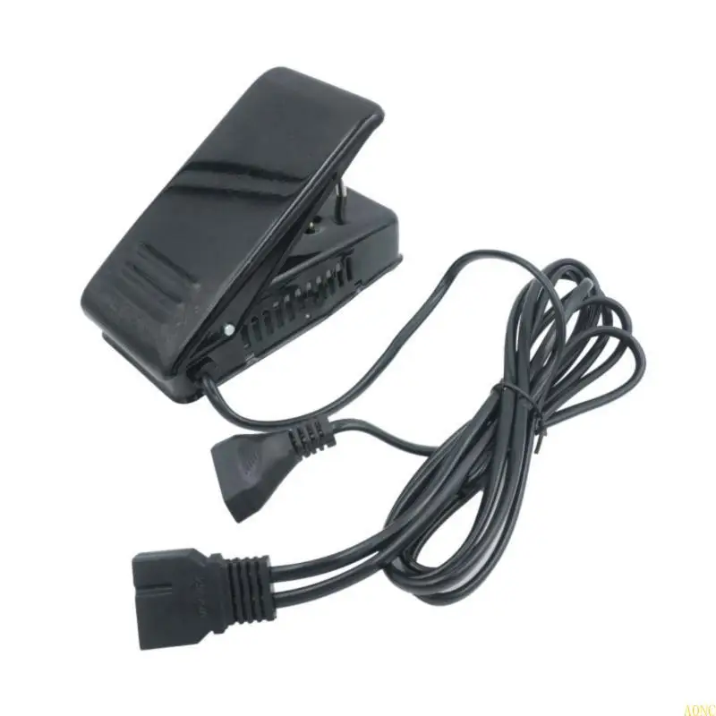 A0NC دواسة آلة الخياطة العملية مع ملمس بلاستيكي للخياطة السرعة للسرعة للمشاريع الإبداعية والإصلاحات