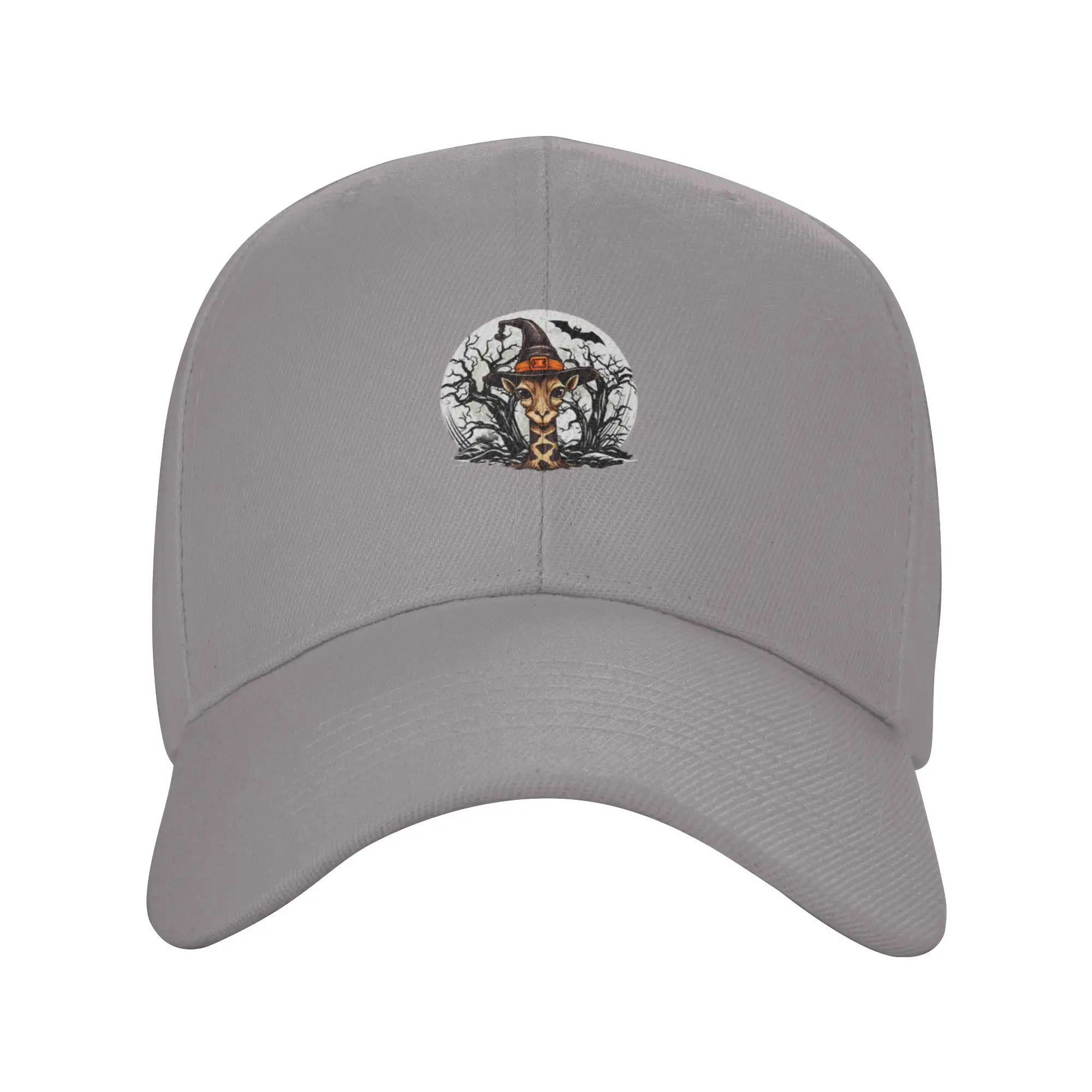 Giraffe Halloween Costume - Funny Giraffe Lover Halloween Trendy Baseball Cap Warehouse Work Nylon Trucker Cap
