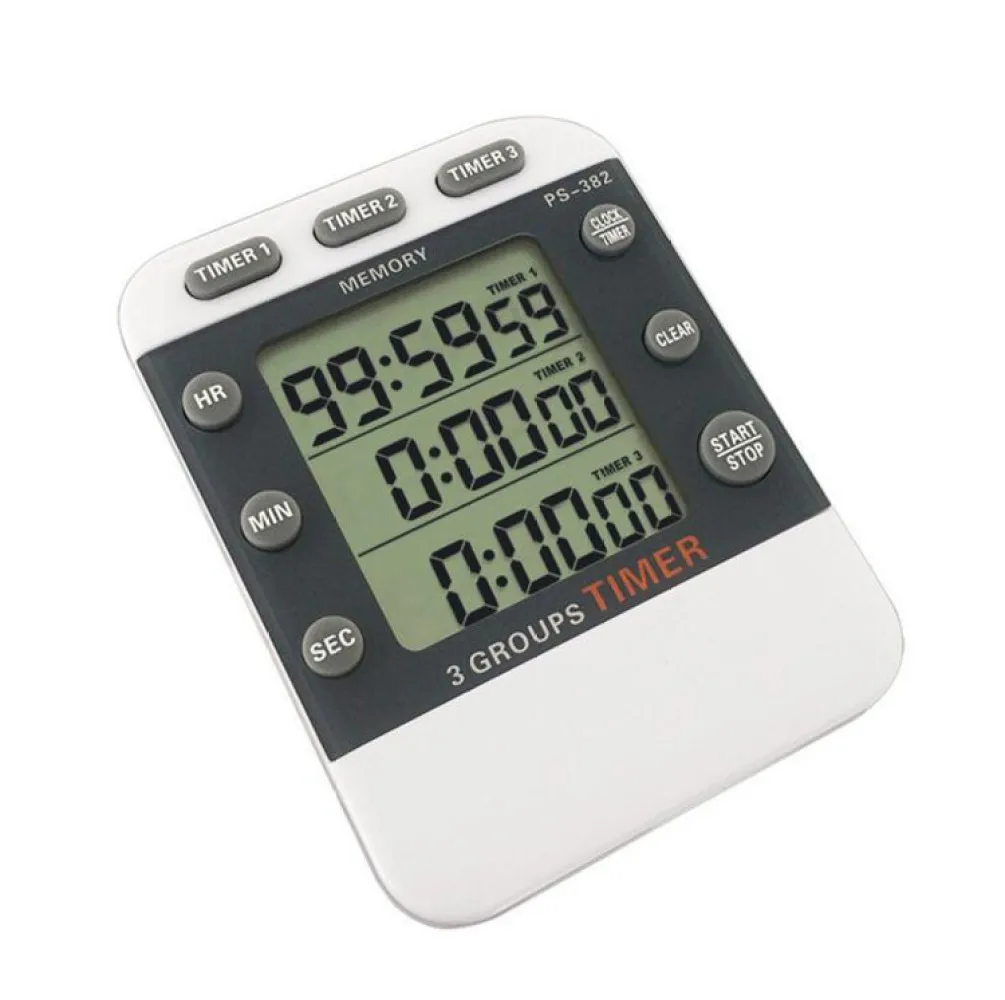 Immagine 5: Timer Digitale da Cucina e Sport con Calcolatrice, 99 Ore, Formato 12/24 ore