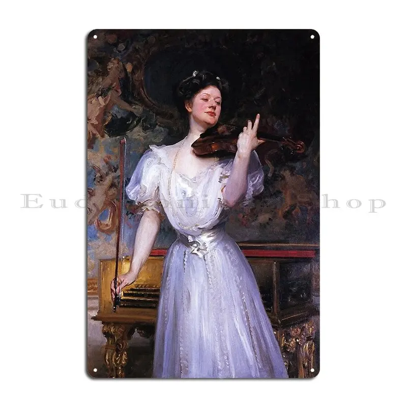 Portrait Of Lady Speyer 1907 John Singer Sargent Metal Signs Wall Create Customize Print Pub Plates Tin Sign Poster