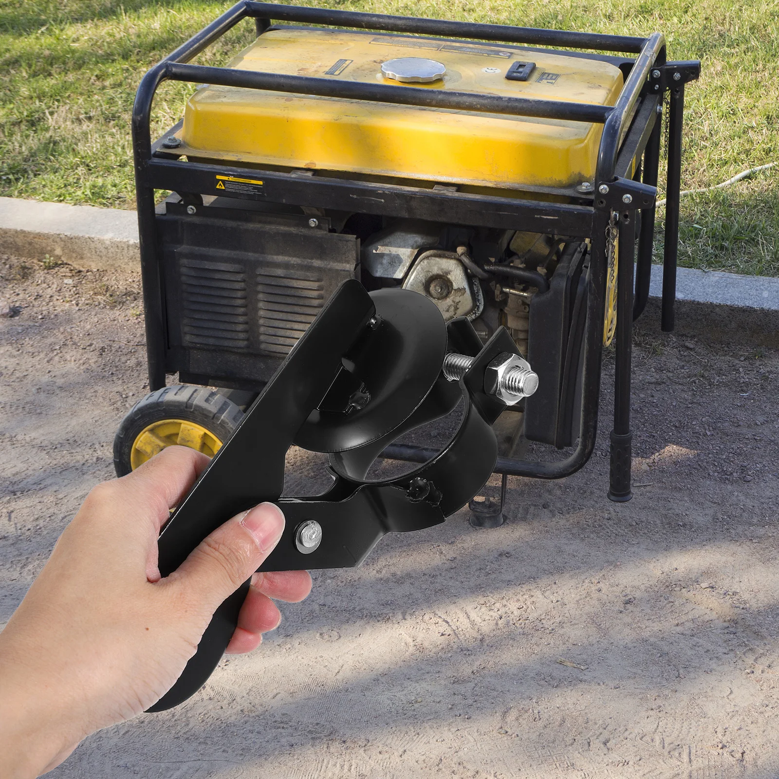 

Exhaust Flapper Cap Rain Shading Cap Heavy Duty Installation Fine Workmanship Practical Reliable Generator Cover