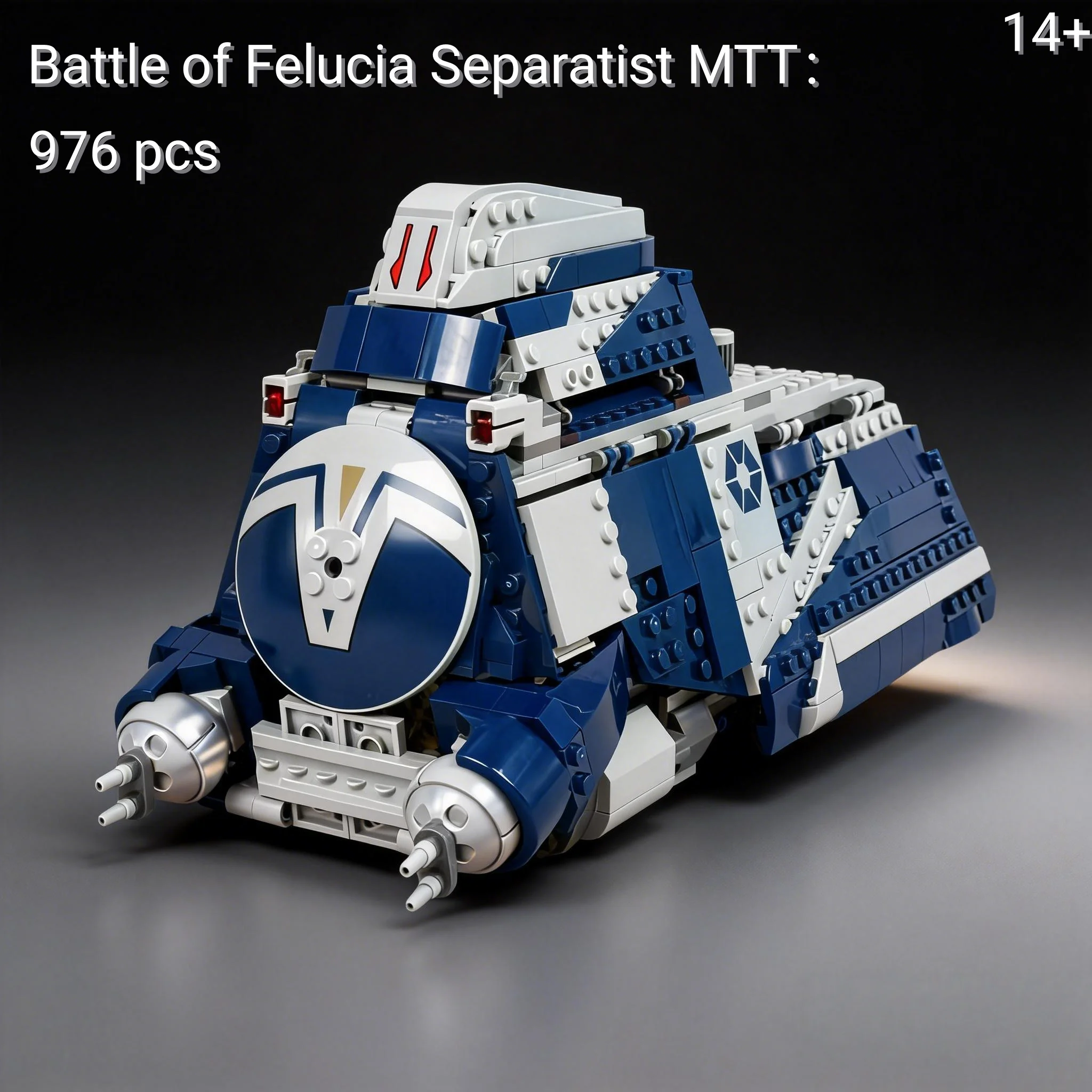 

Новинка 2026: Конструктор MOC 75435 «Битва на Фелуции» (Модель MTT) — 976 деталей. Игрушка-конструктор для детей, подарок на день рождения, коллекционная модель.