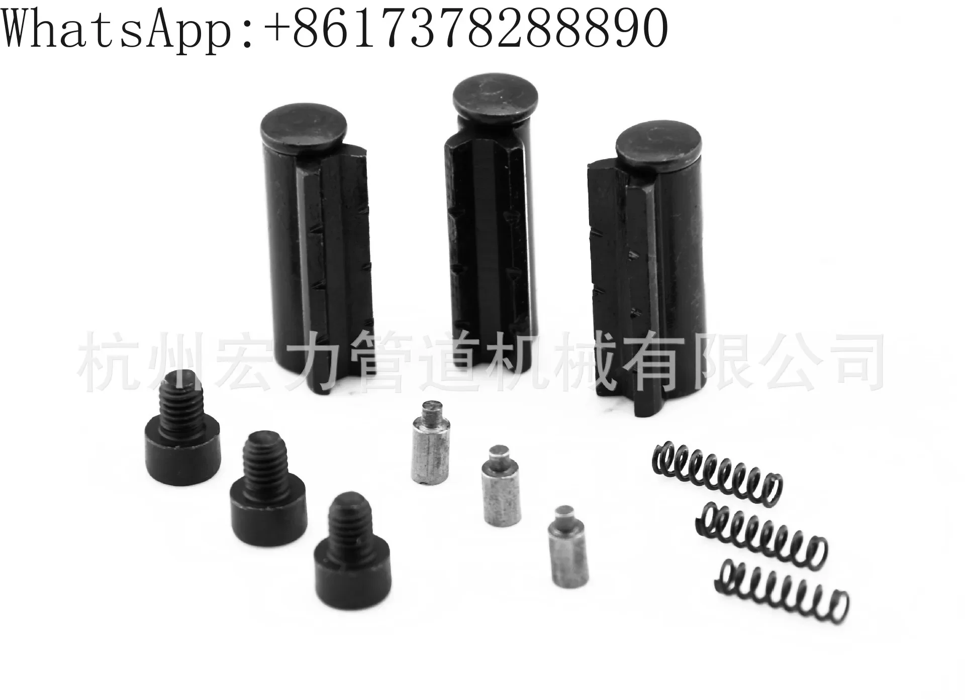 2-inch, 3-inch, 4-inch claw tip assembly, Tiger King electric pipe cutting and threading machine accessories