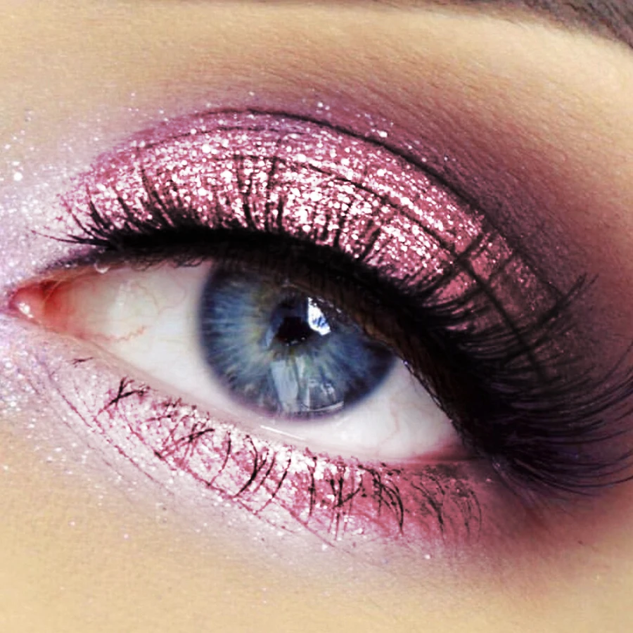 1pc Glitter Metallic Waterproof Liquid Eyeshadow Long-Lasting & Smudge-Proof Blue Pink Purple Korean Makeup Eye Shadow Cosmetics