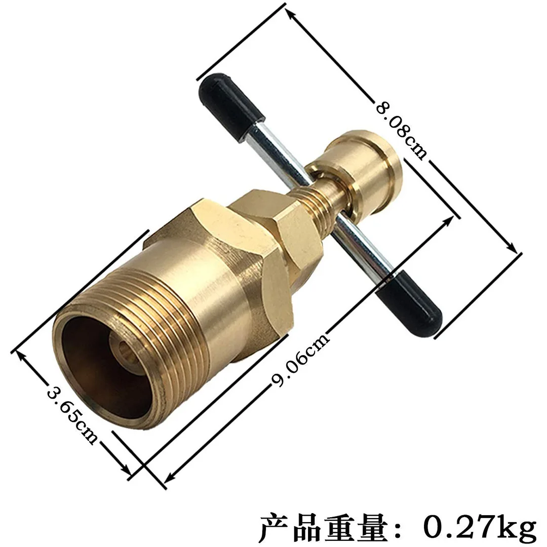 15Mm And 22Mm Olive Puller Disassembly Tool Solid Brass Copper Pipe Joint