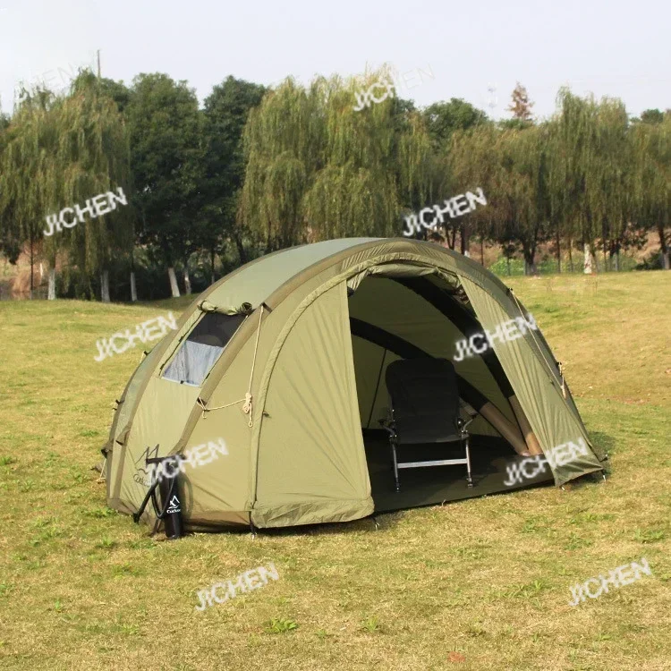 

Интернет-знаменитости, походная пляжная палатка, уличная утолщенная непромокаемая двухслойная палатка для кемпинга, быстро открывающаяся надувная палатка для рыбалки