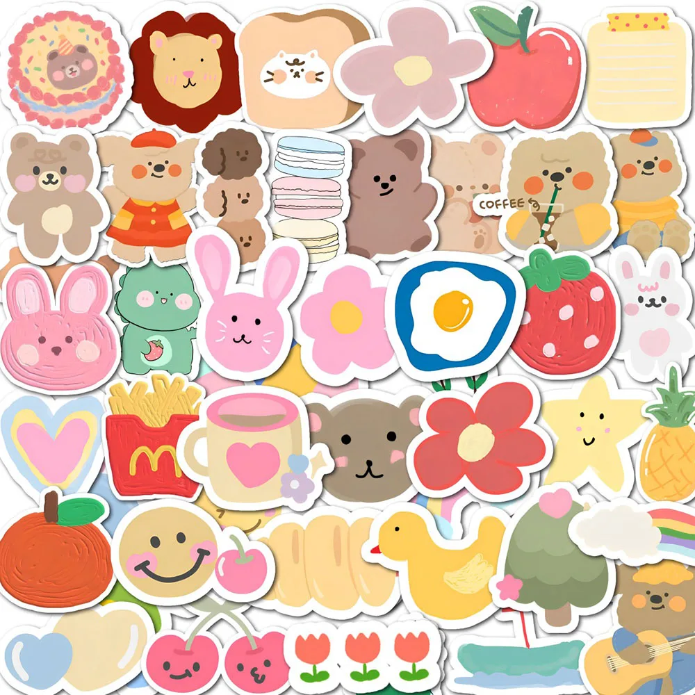 

Mixed Anime Waterproof Stickers, Versatile Splicable Decals for All-round Personalized Item Decoration
