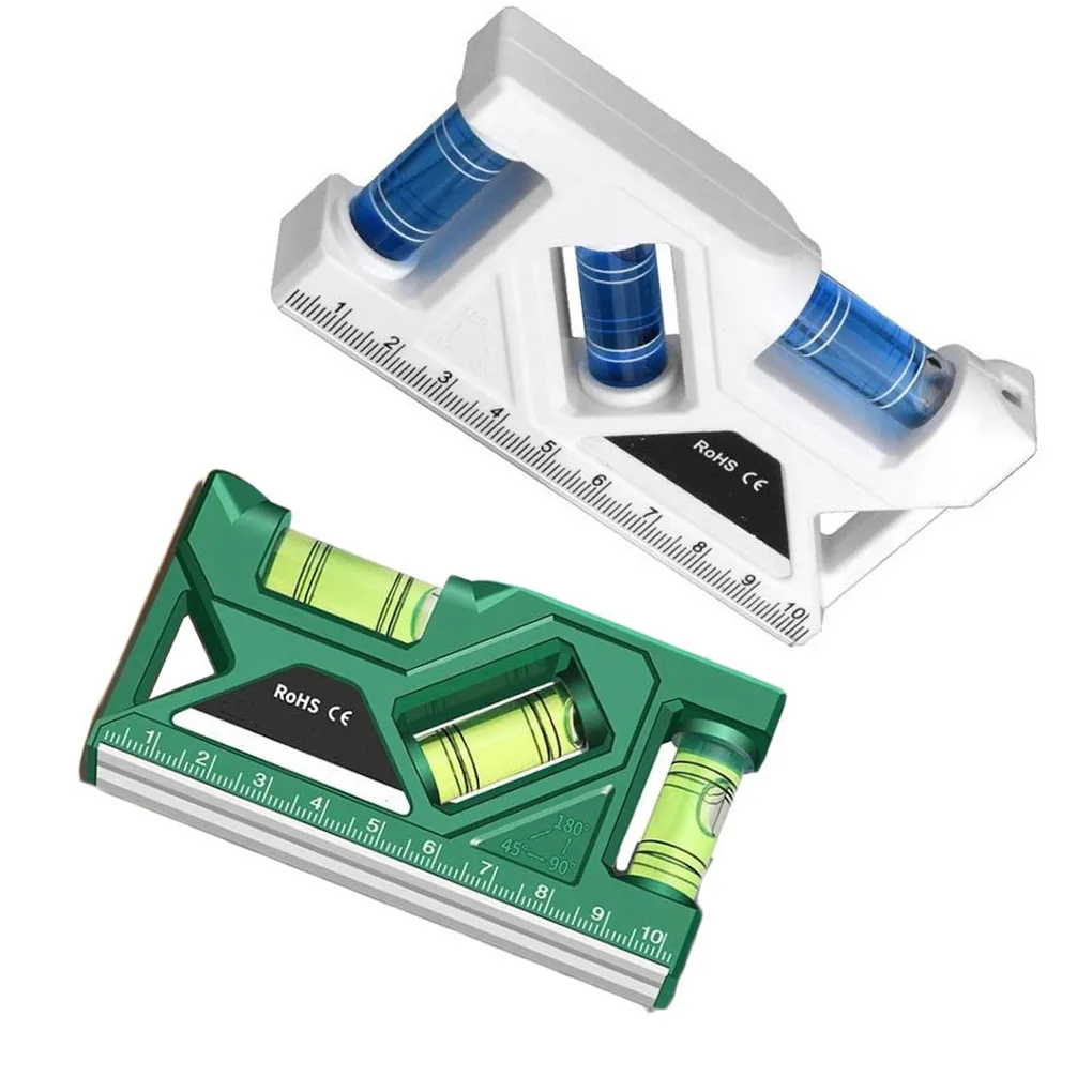 

105X55X20mm Precision Measurement Accurate Measurement Device Vertical Horizontal Protractor Mini And Compact Design