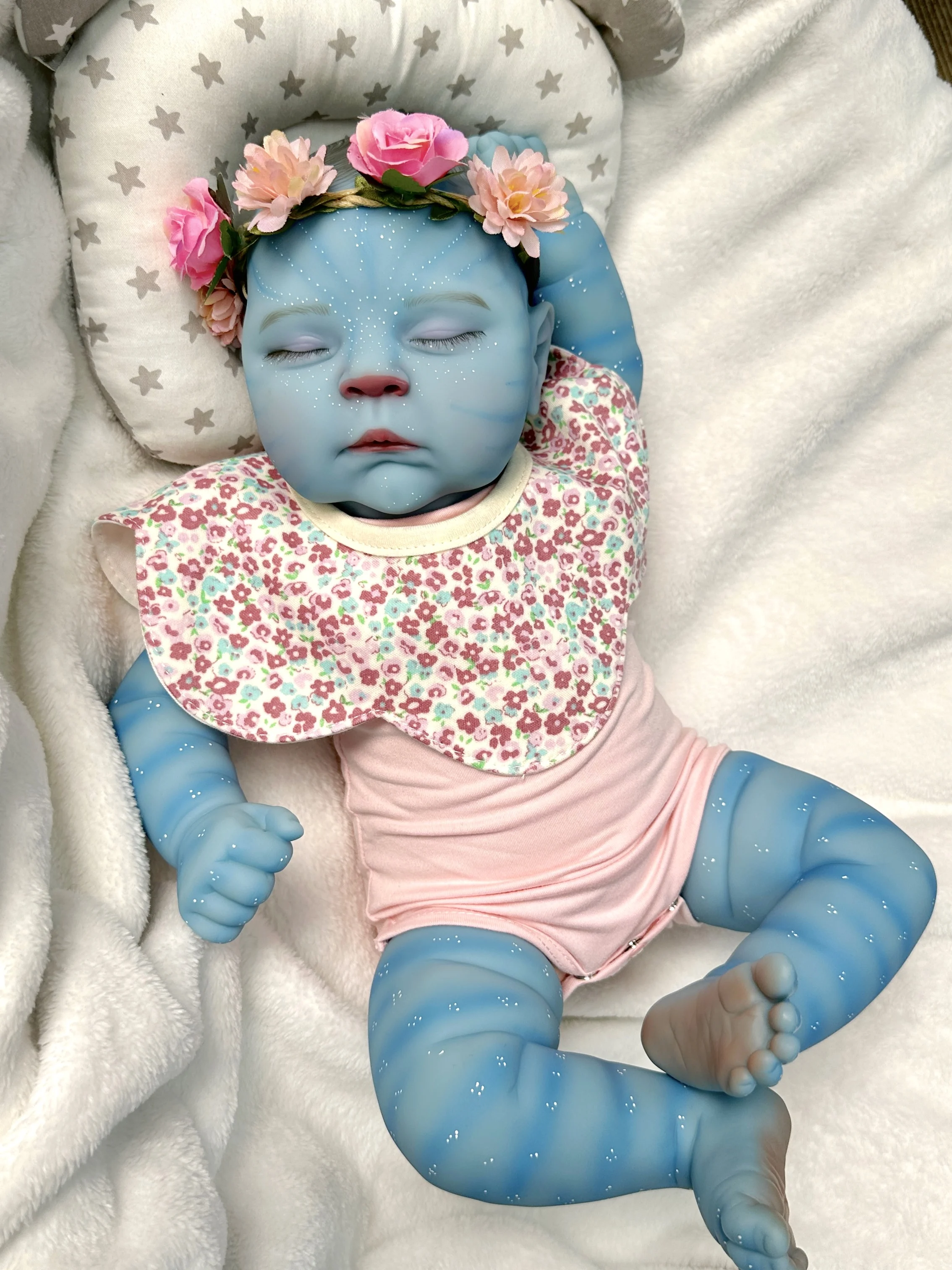 

Cokela Reborn Dolls Avatar Glow-in-the-Dark Doll 48cm