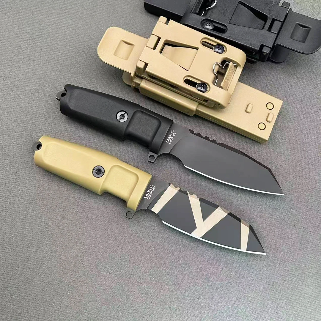 Extrem TASK C Fixed Blade Outdoor Camping Hunting Survival gear Portable Hiking Straight Knife