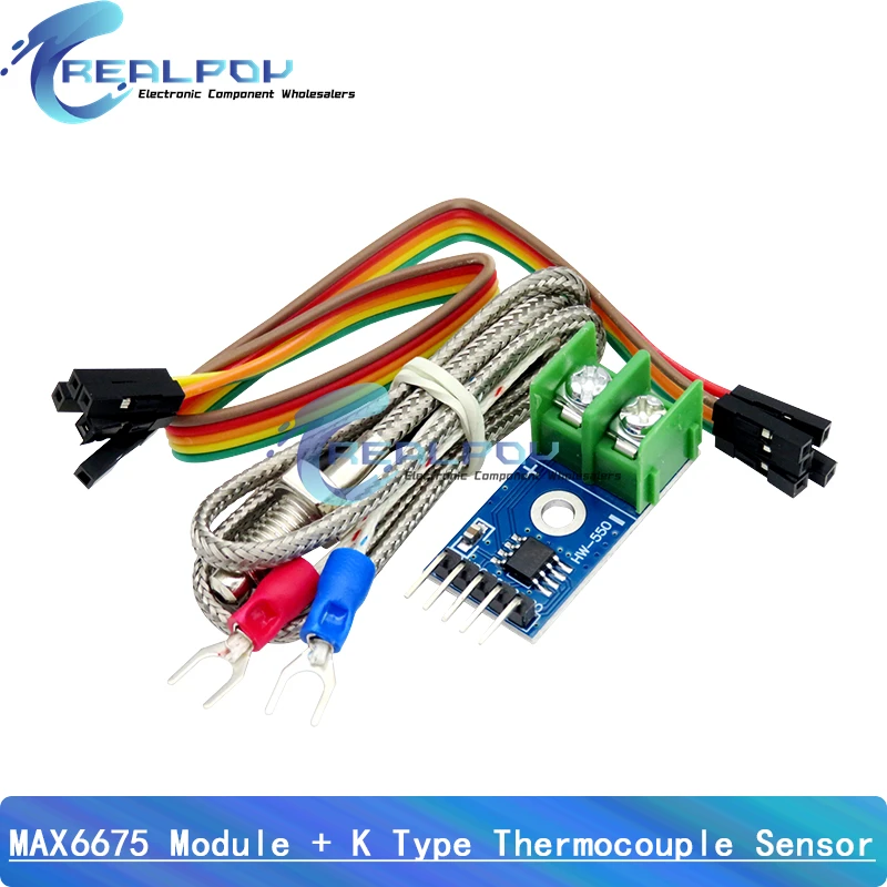 MAX6675 Module + K Type Thermocouple Thermocouple Sensor Temperature Degrees Module for arduino