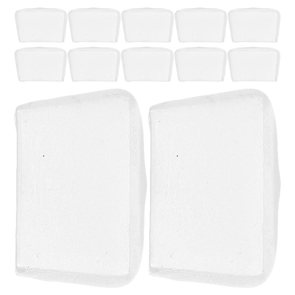 12pcs Breaking Pliers Set PVC Jaw Tips Stained Glass Tools Key Fob Cigarette Tips Rubber Grips Safe Precision Cutting Projects