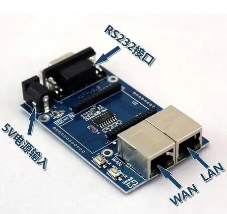 Uart-WIFI 모듈, 직렬 포트 I, 1 칩, HLK-RM04 단순화된 테스트 보드