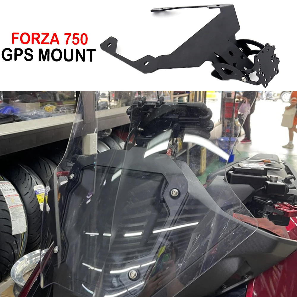 

New Navigation Stand Holder Phone Mobile Phone GPS Plate Bracket Support Holder For Honda Forza 750 Forza750 FORZA 750 NSS750