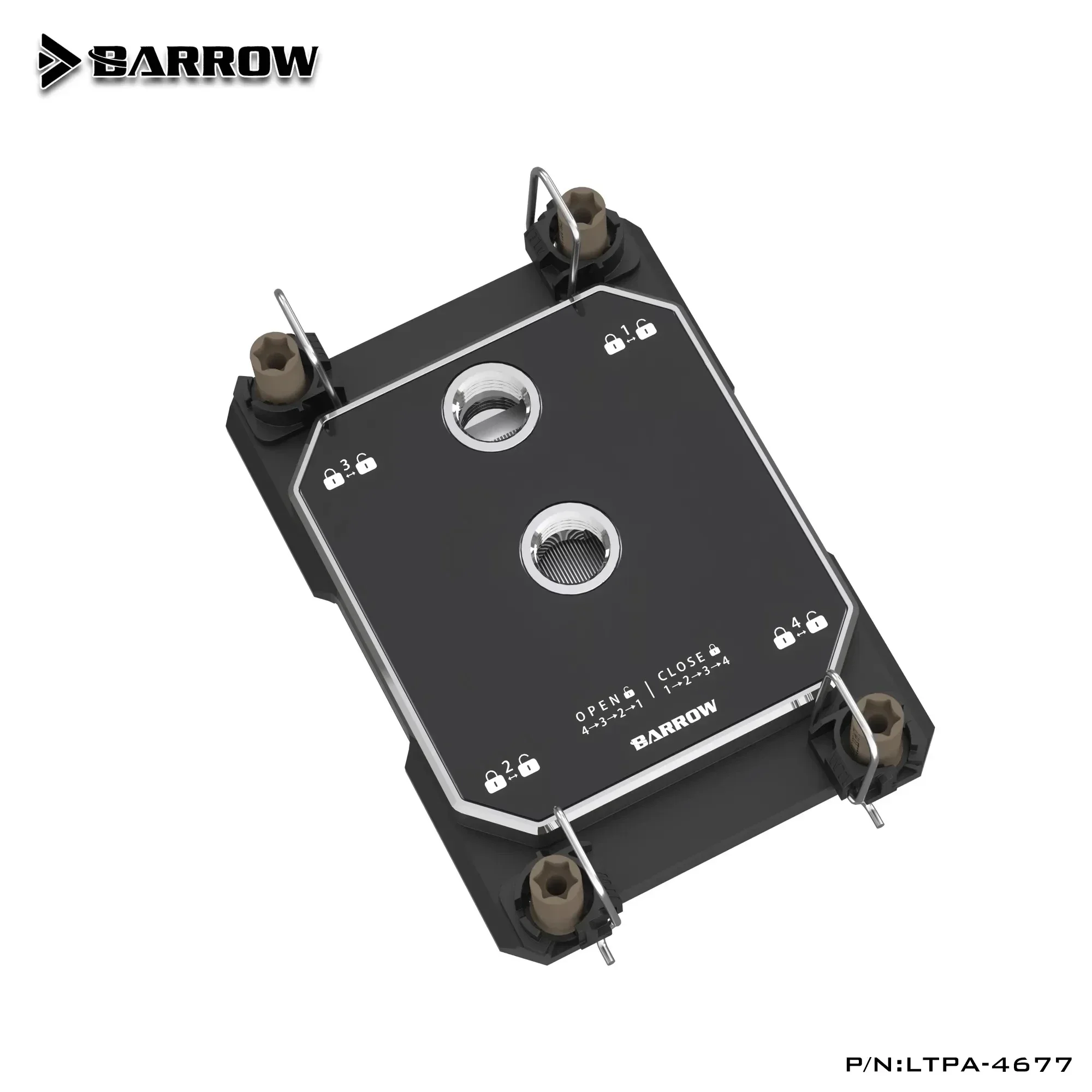 Barrow INTEL LGA4677 / LGA4189 Server Water cooler CPU Block For Split Water Block Core AI Cloud Computing Part